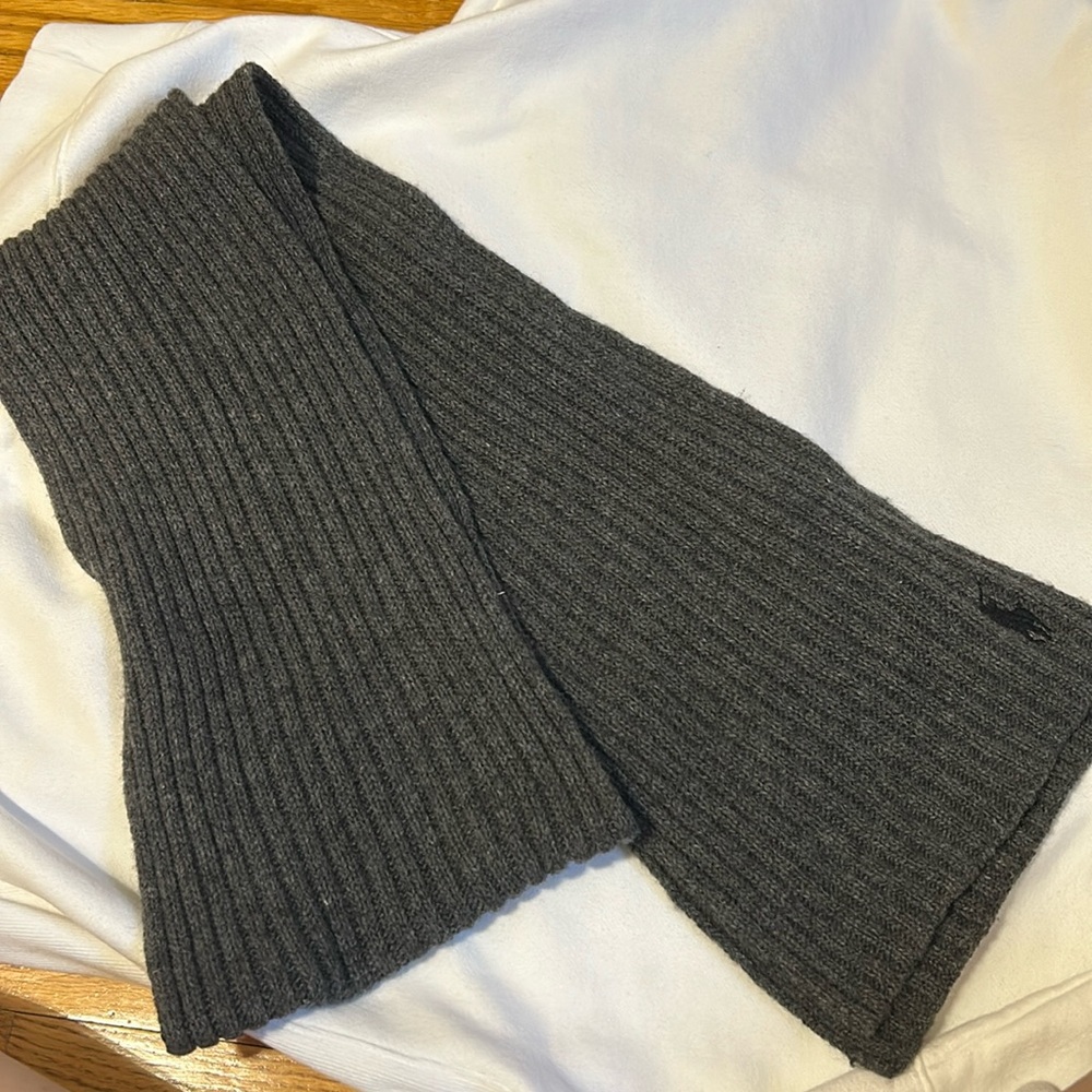 Polo ralph lauren skinny grey scarf